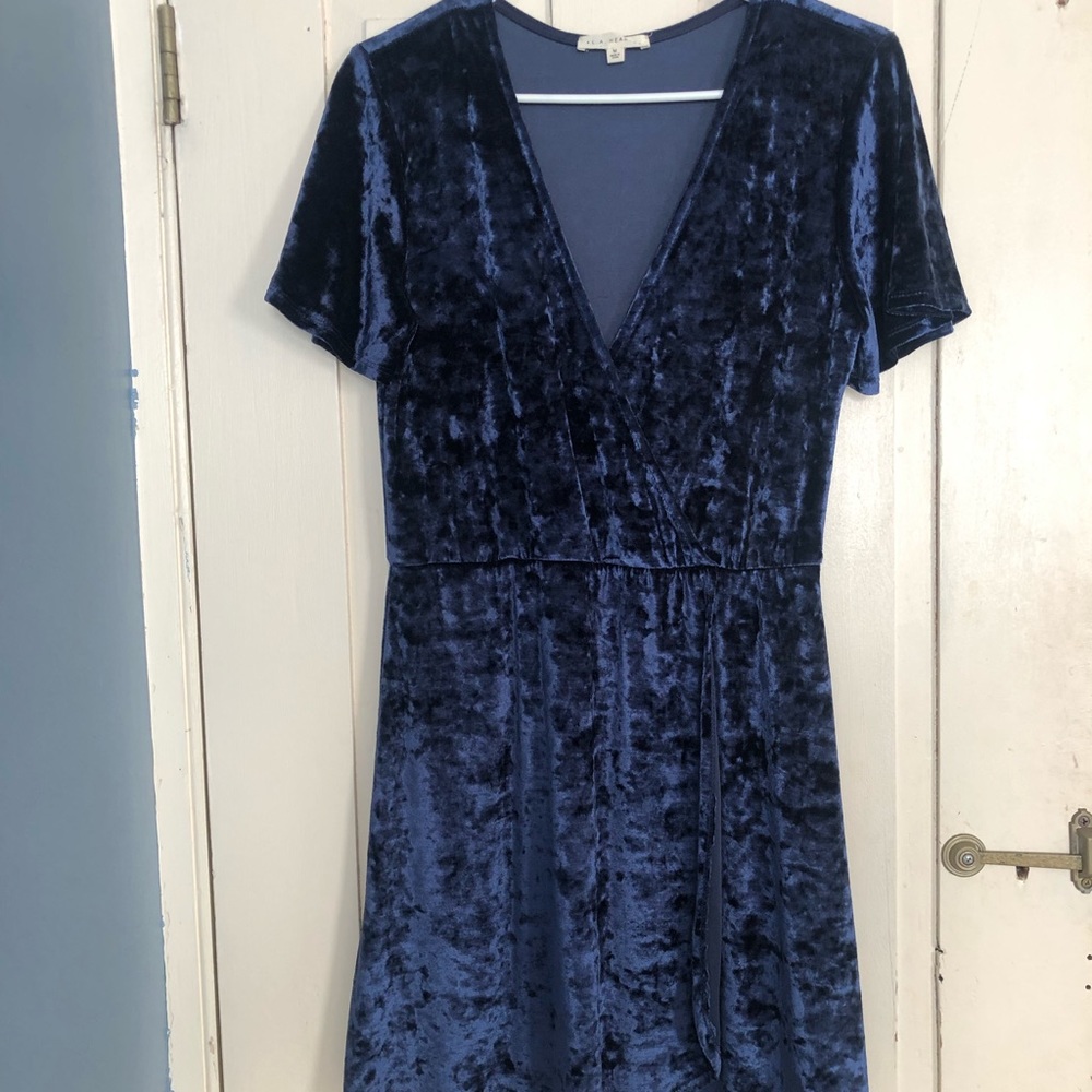 NWT Blue mini dress
